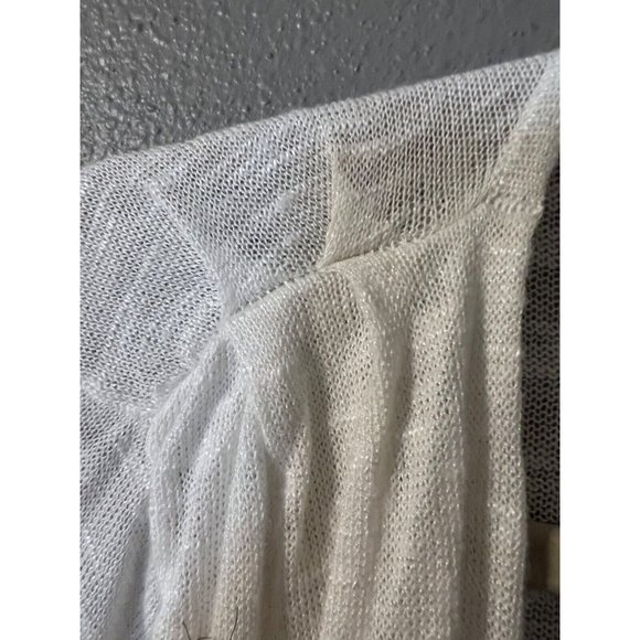 Anthropologie MOTH Cardigan Sweater Medium White - Picture 12 of 12